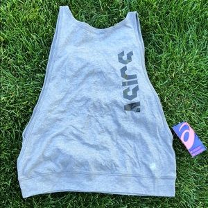 ASICS Gray Muscle Tank